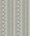 Ribbon Wallpaper, Duck Egg
