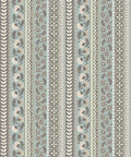 Ribbon Wallpaper, Duck Egg