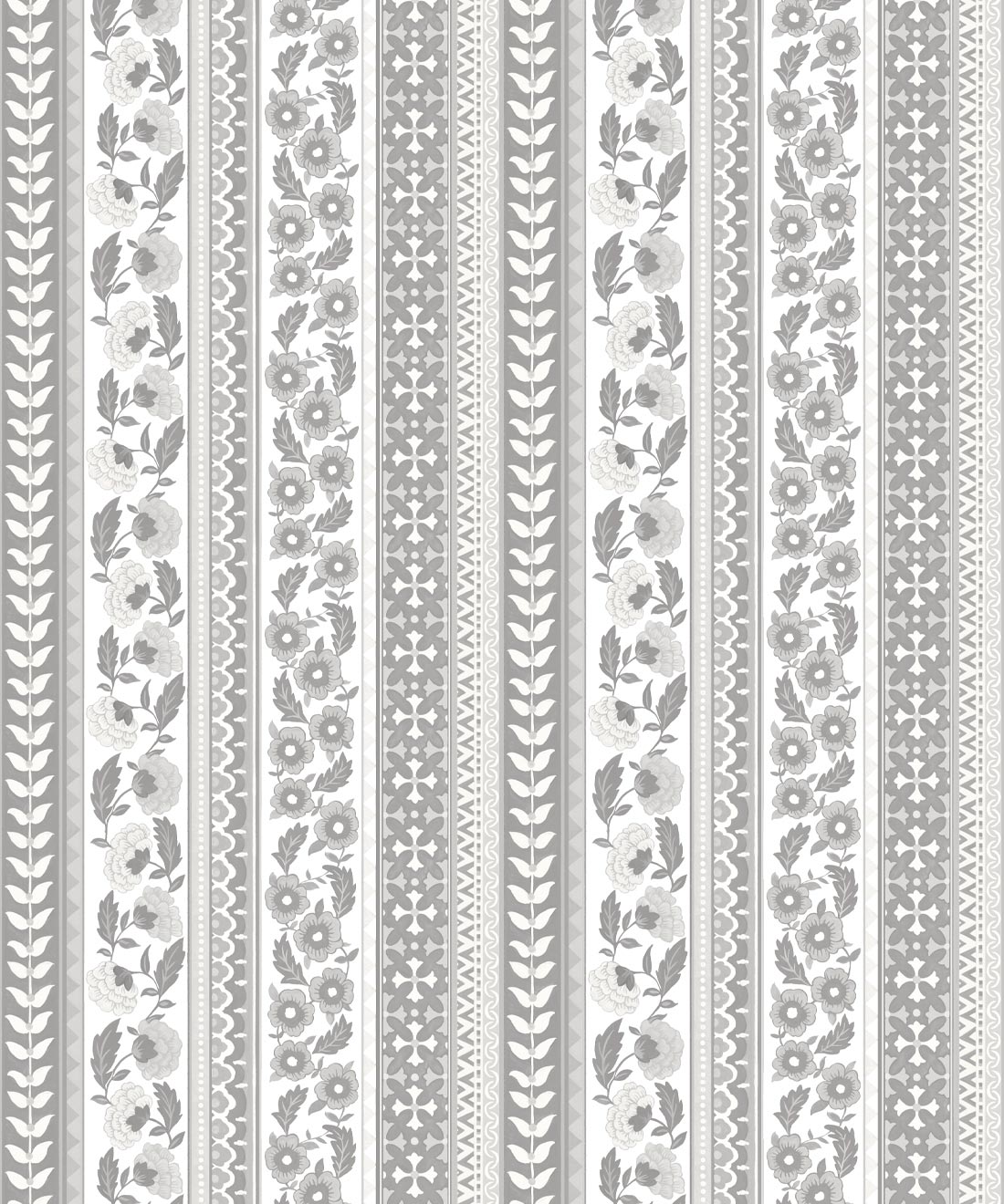 Ribbon Wallpaper, Ivory