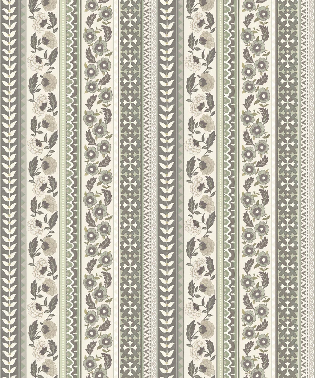 Ribbon Wallpaper, Linen