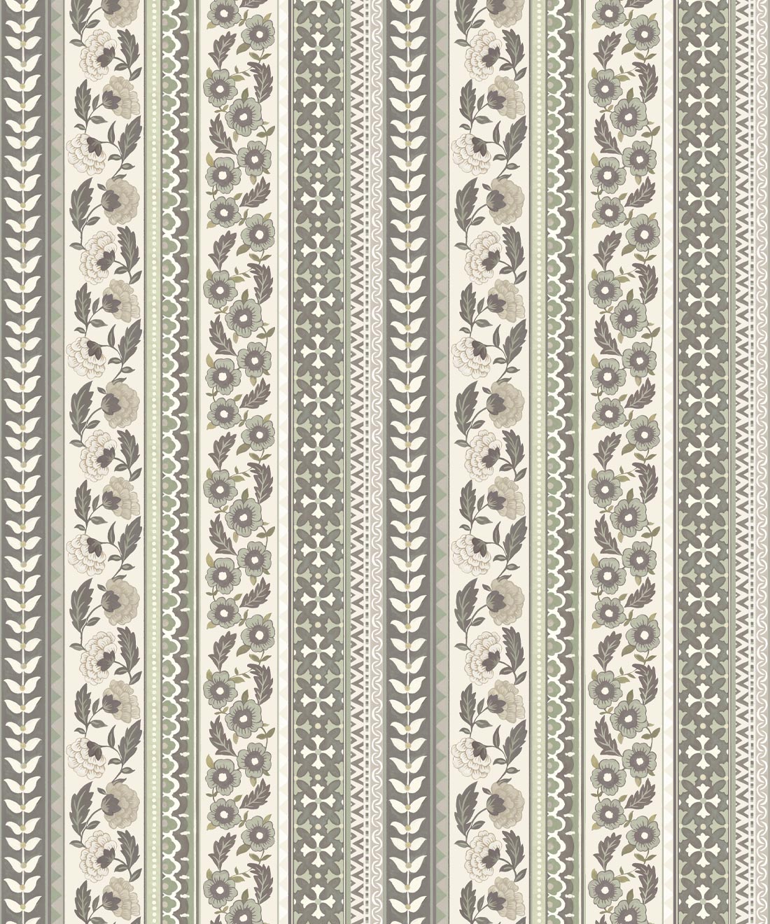 Ribbon Wallpaper, Linen