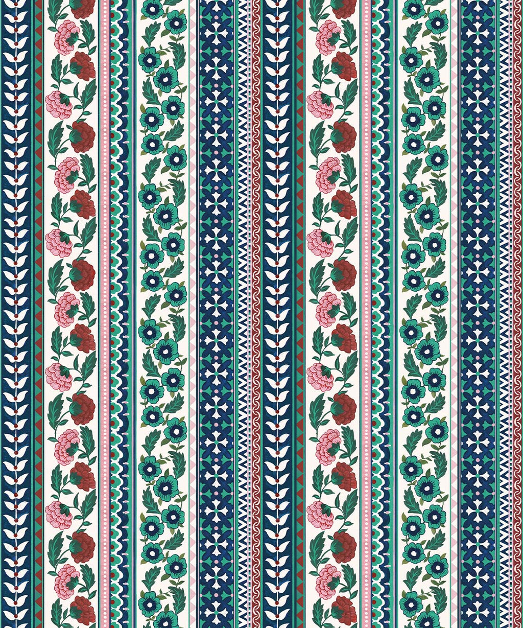 Ribbon Wallpaper, Ruby