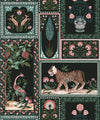 Courtyard Wallpaper, Jewel
