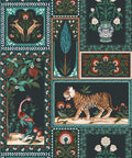 Courtyard Wallpaper, Topaz