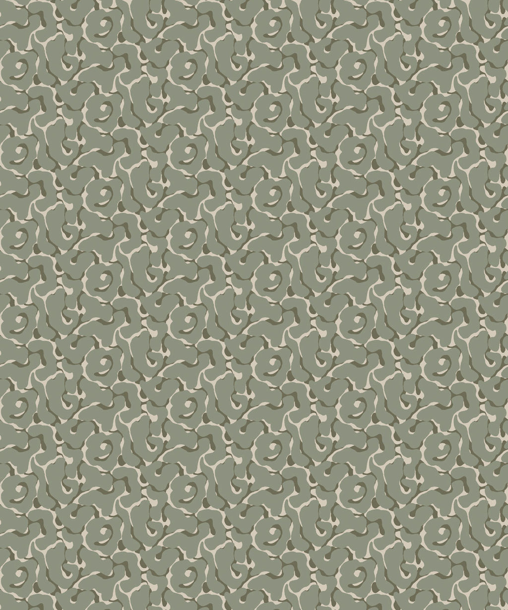 Drift Wallpaper, Olive