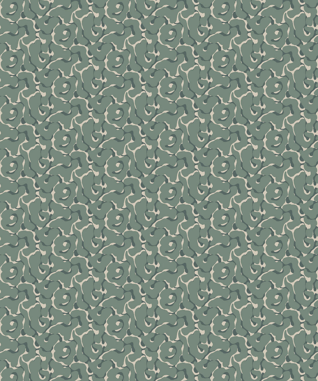 Drift Wallpaper, Seafoam