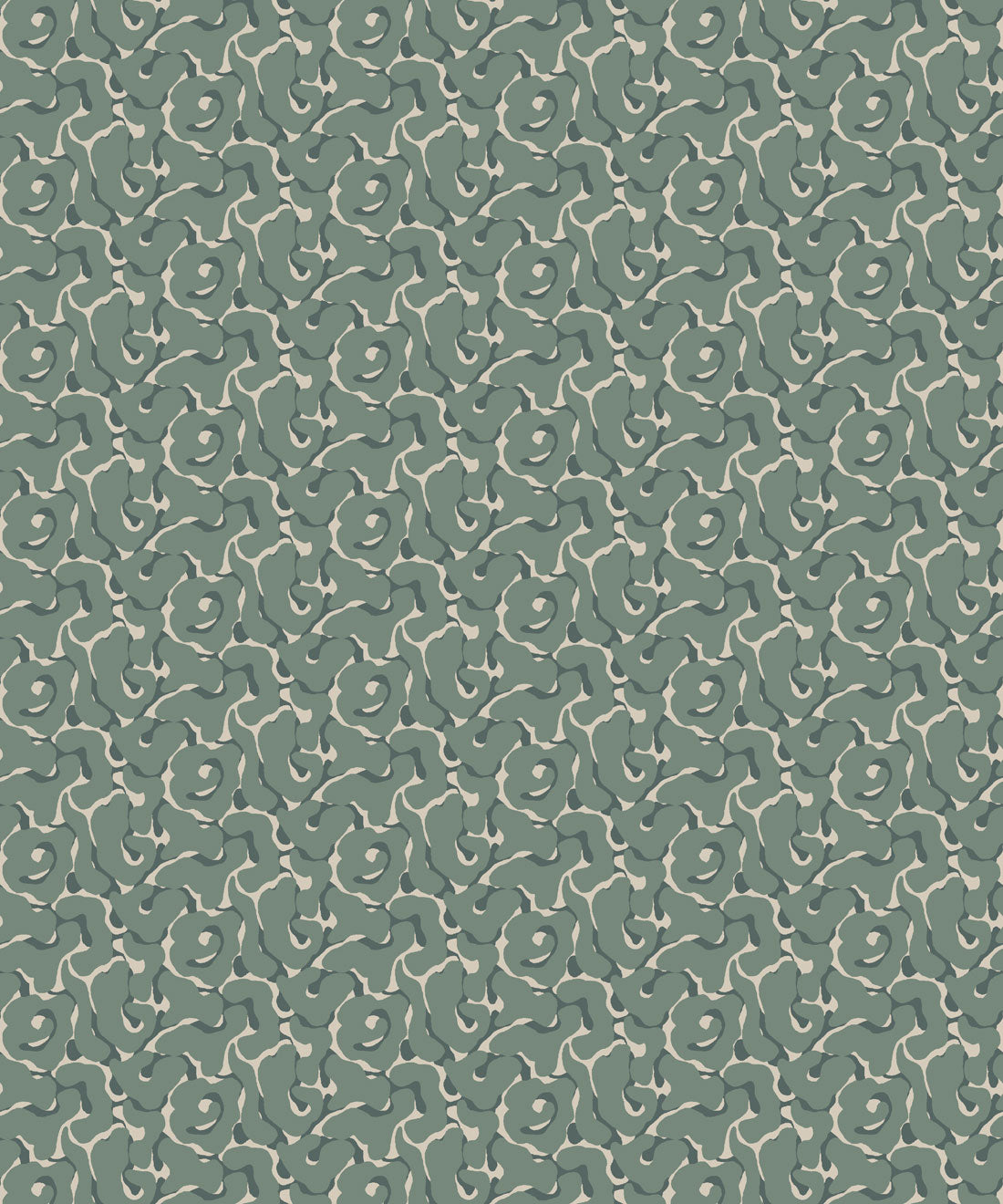 Drift Wallpaper, Seafoam