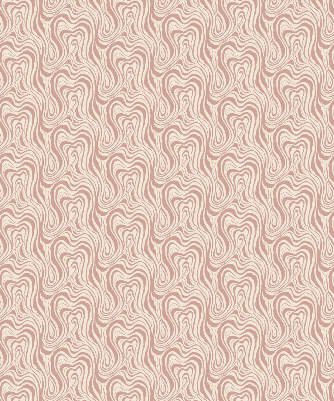 Ripple Wallpaper, Blush