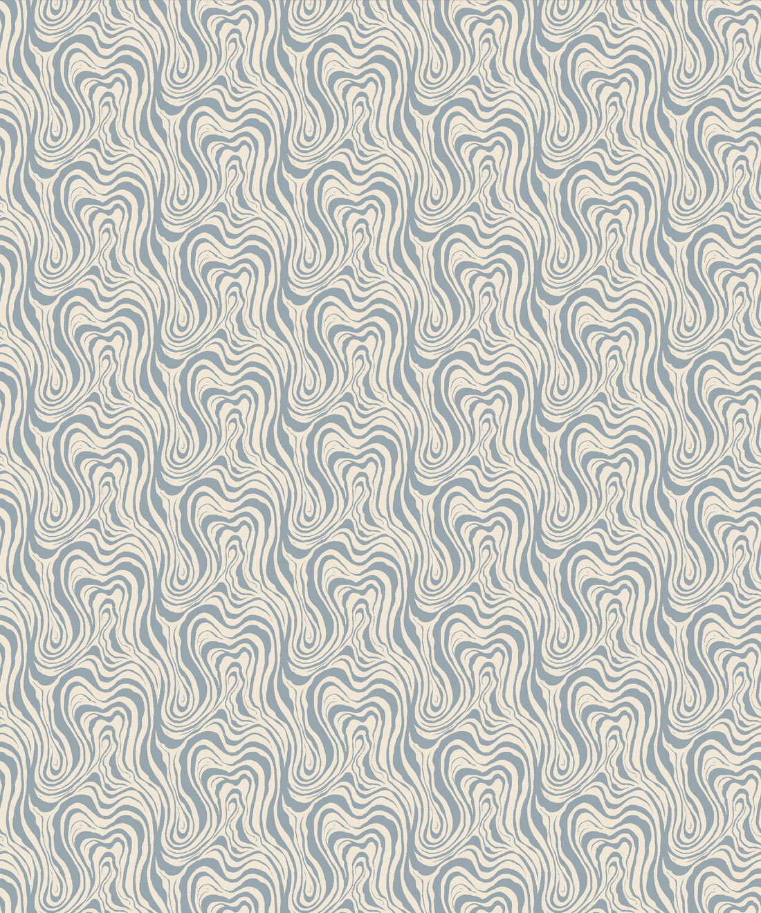 Ripple Wallpaper, Cornflower
