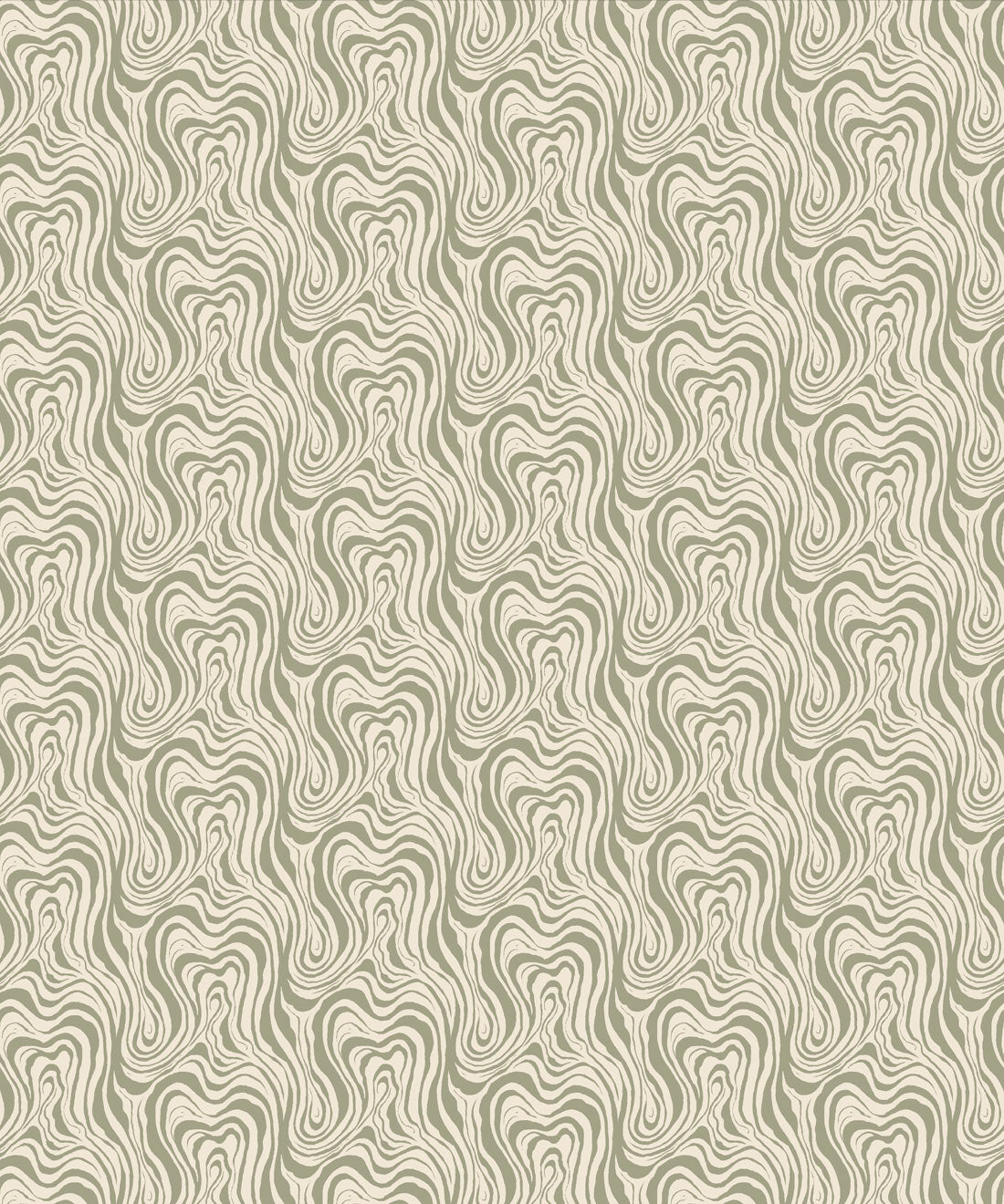 Ripple Wallpaper, Sage