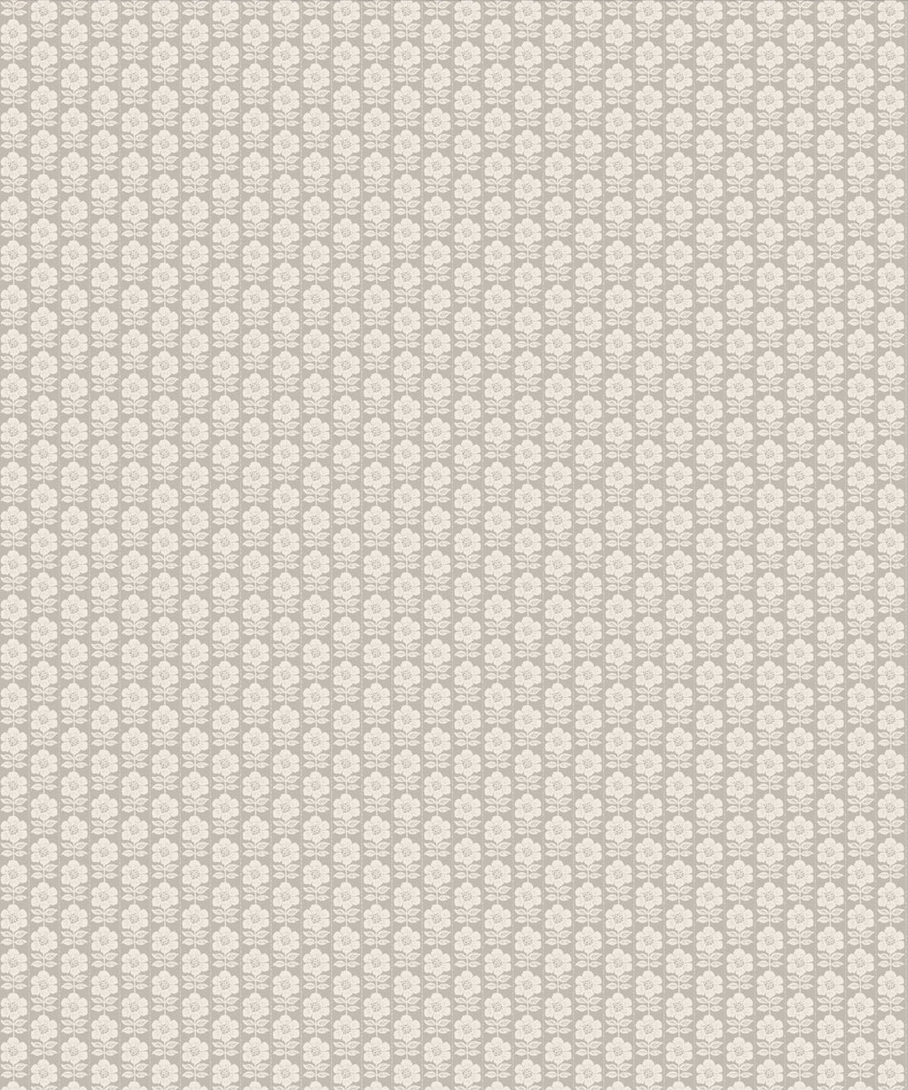 Buttercup Wallpaper, Grey