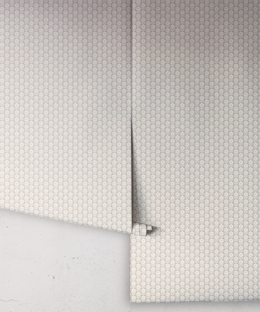 Buttercup Wallpaper, Grey