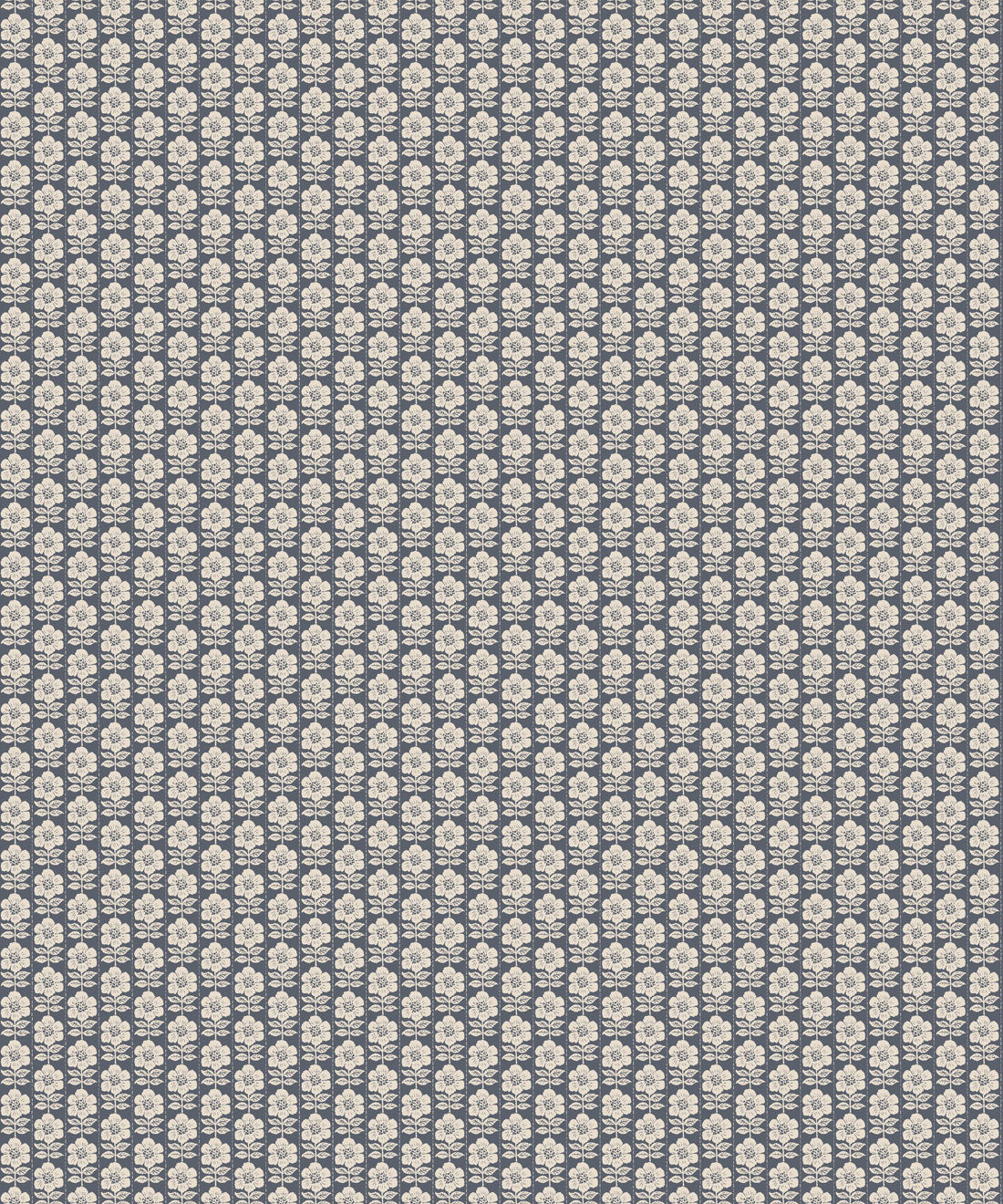 Buttercup Wallpaper, Indigo