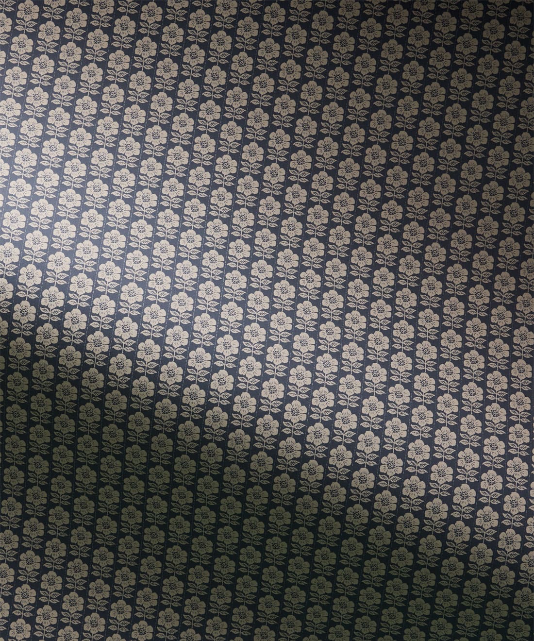 Buttercup Wallpaper, Indigo