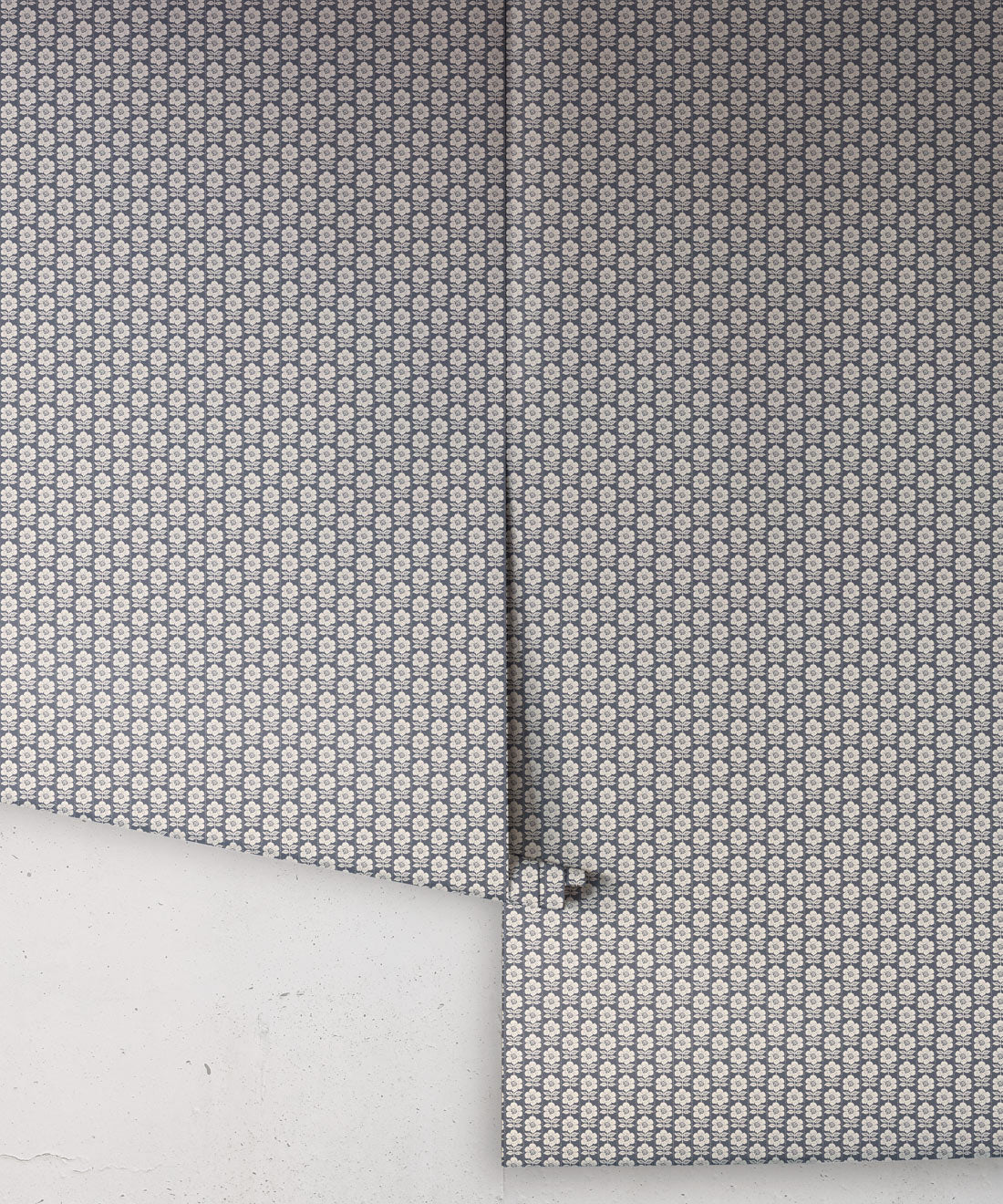 Buttercup Wallpaper, Indigo