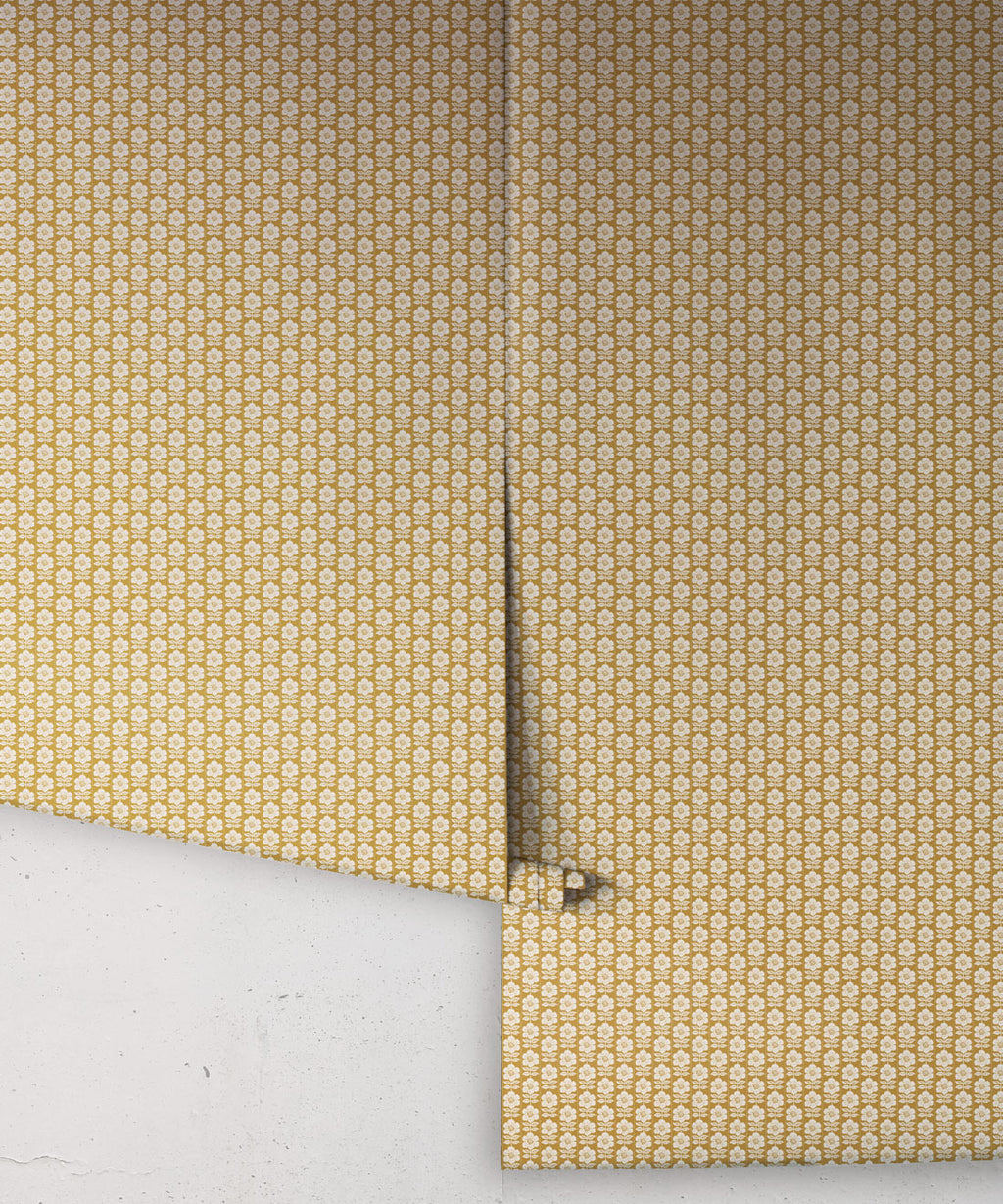 Buttercup Wallpaper, Ochre