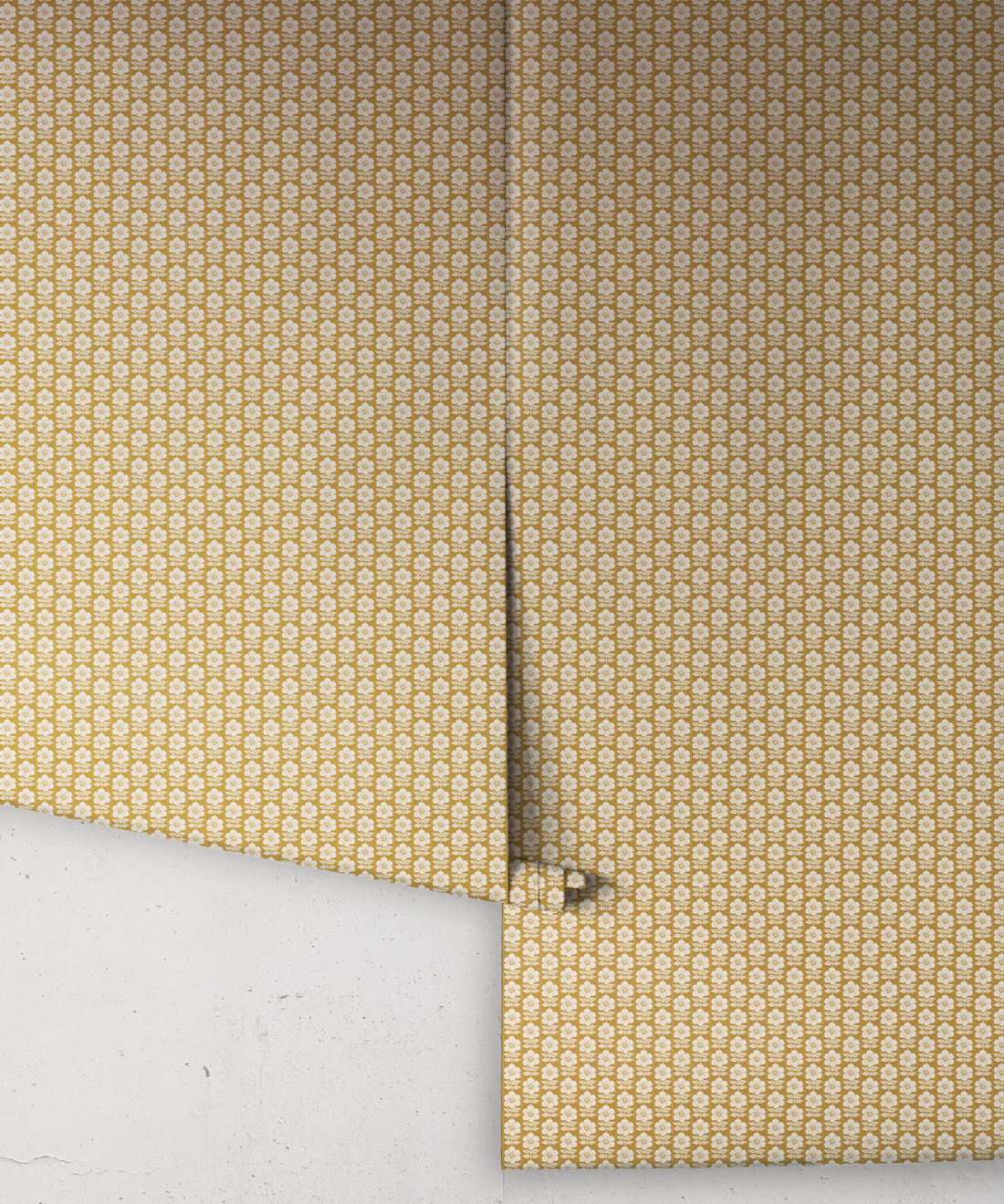 Buttercup Wallpaper, Ochre