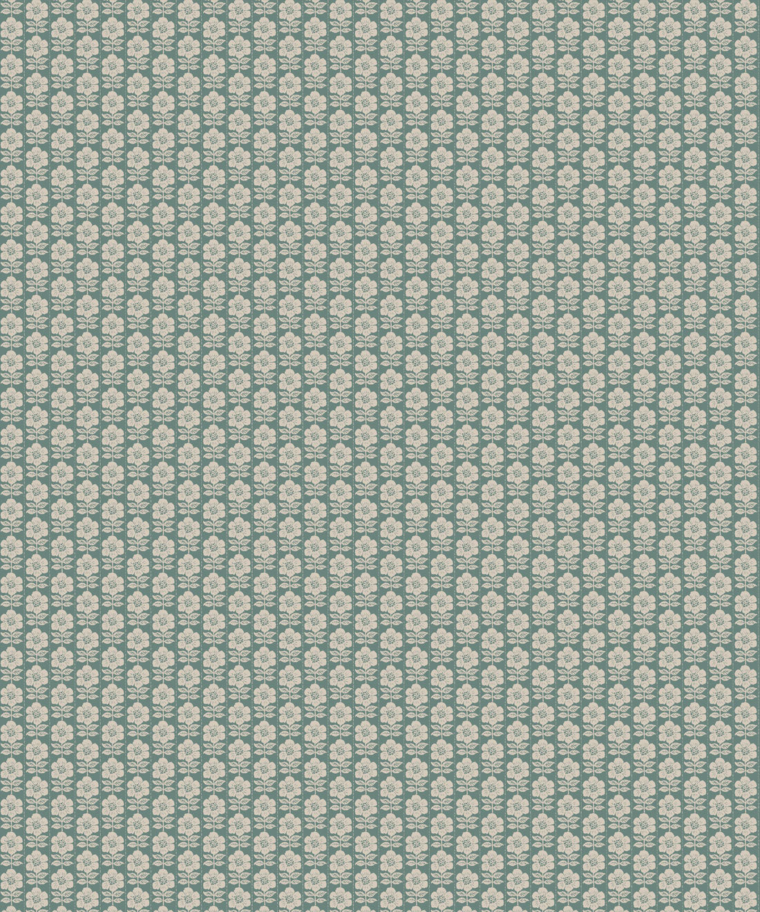 Buttercup Wallpaper, Teal