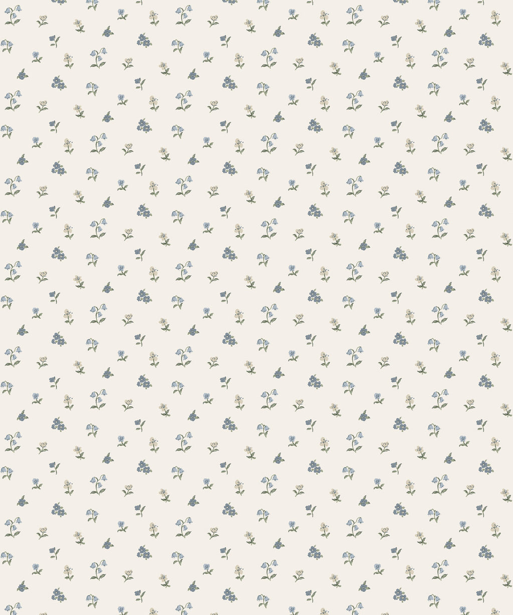 Clara Wallpaper, Periwinkle