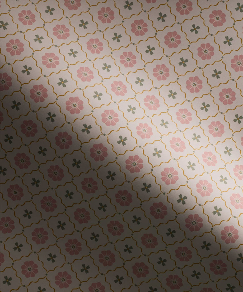 Esme Wallpaper, Blush