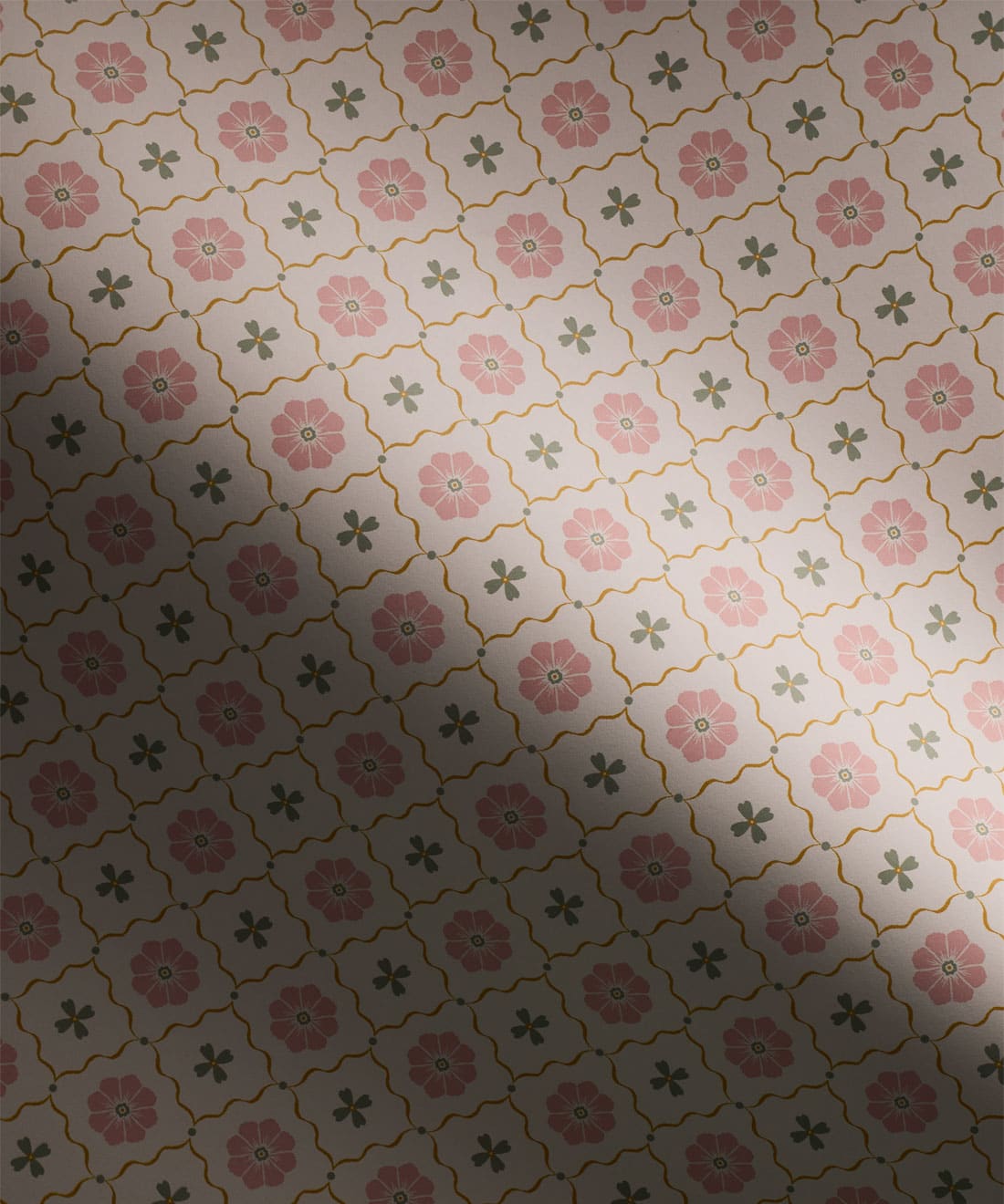 Esme Wallpaper, Blush