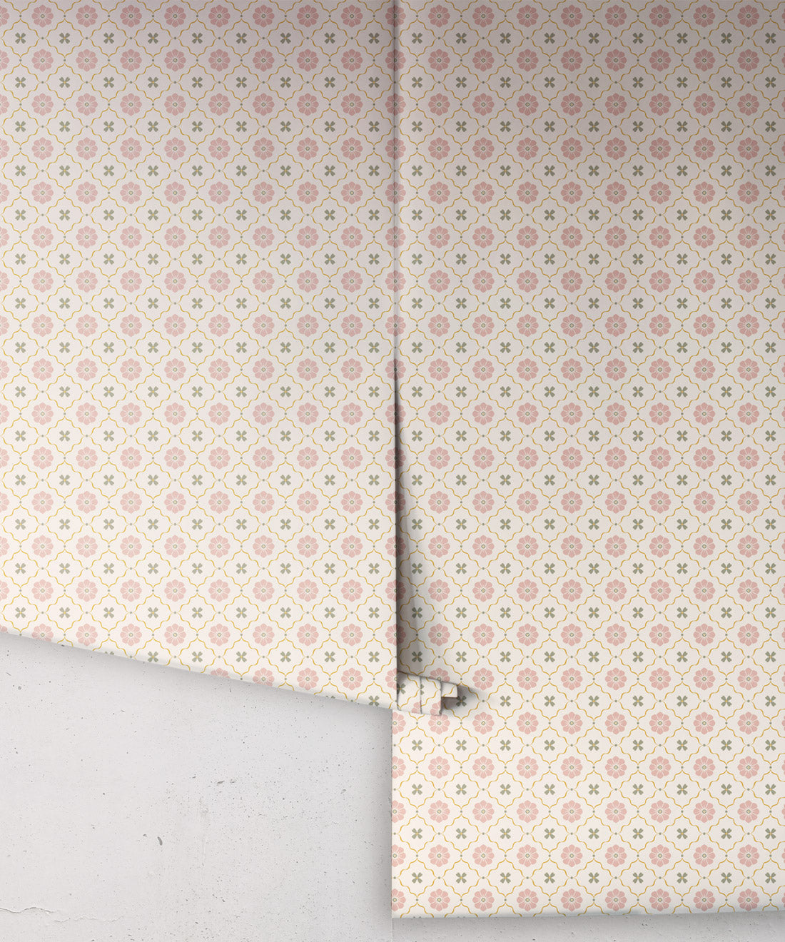Esme Wallpaper, Blush