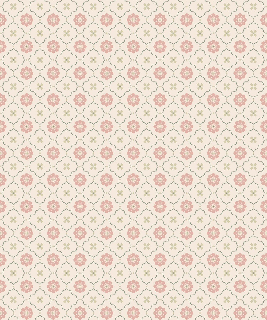 Esme Wallpaper, Sage