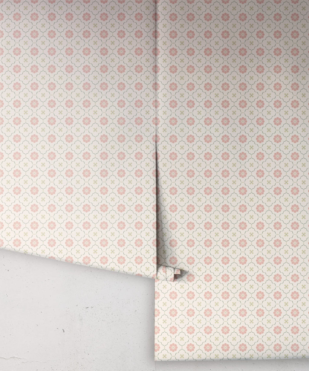 Esme Wallpaper, Sage