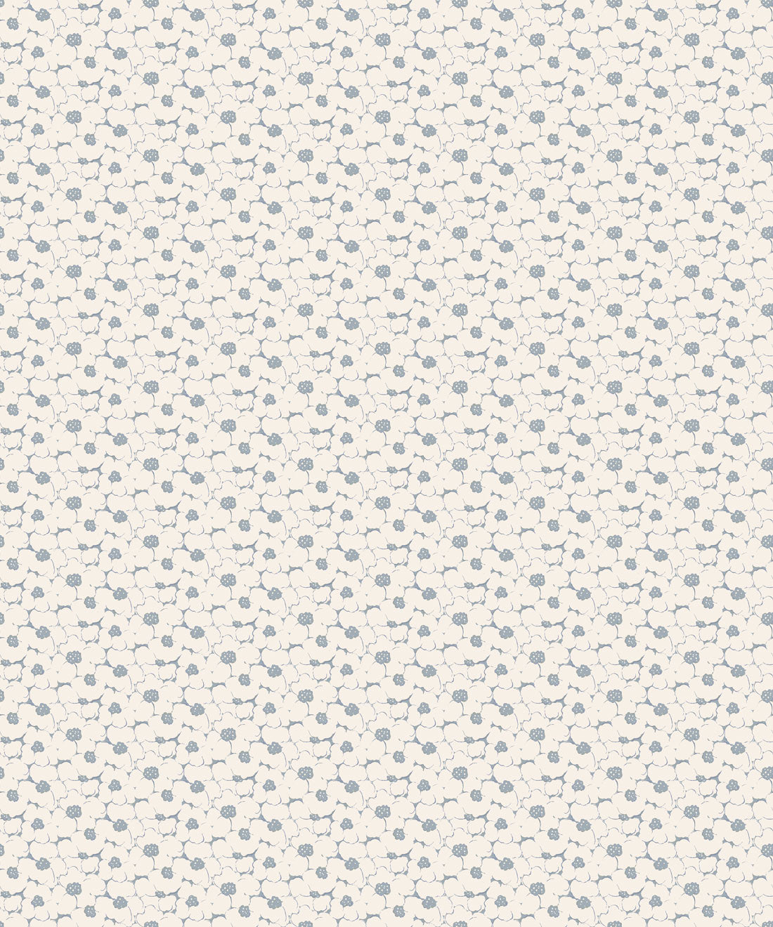 Florrie Wallpaper, Periwinkle