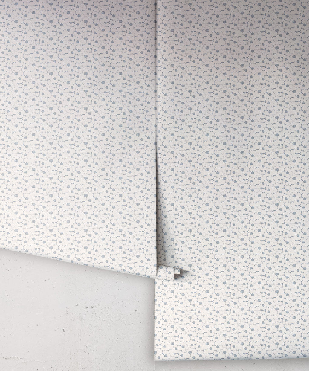 Florrie Wallpaper, Periwinkle