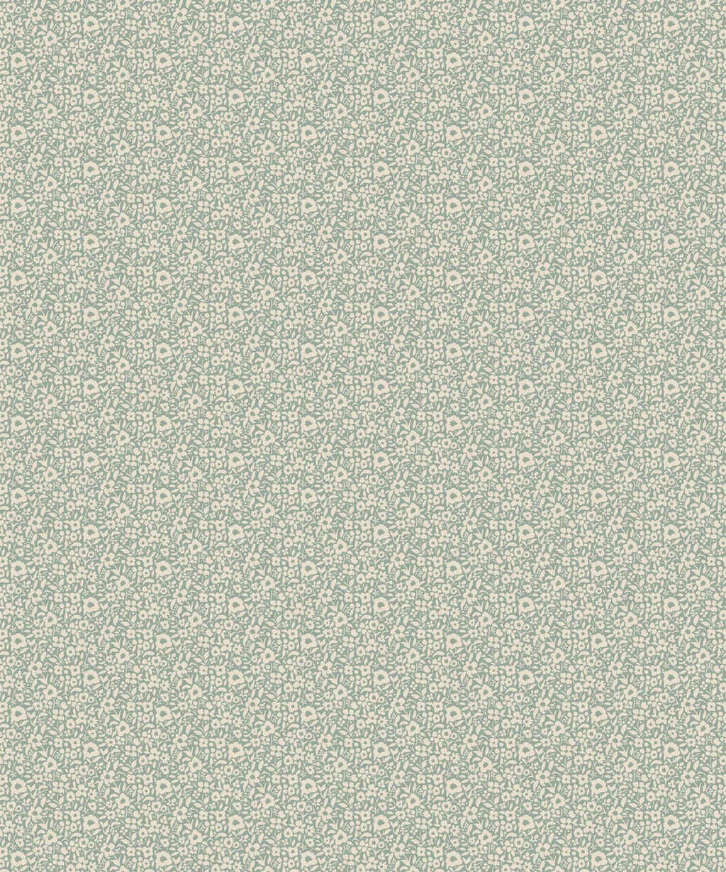 Grace Wallpaper, Duck Egg
