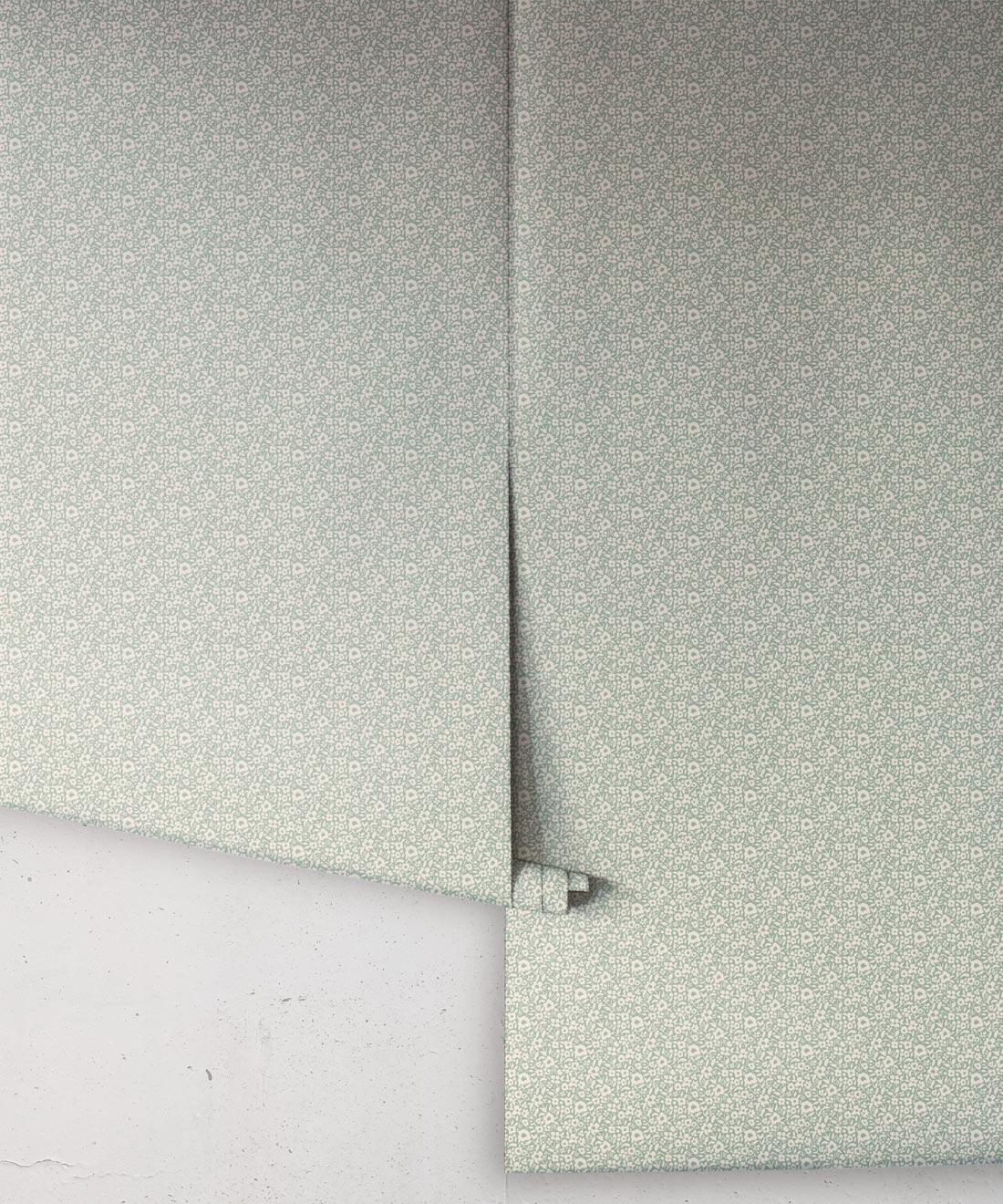 Grace Wallpaper, Duck Egg