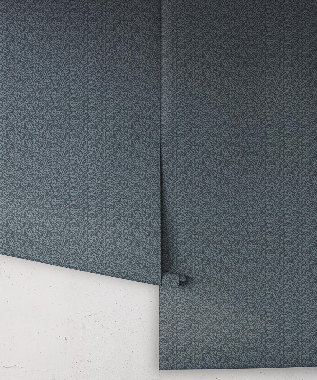 Grace Wallpaper, Indigo