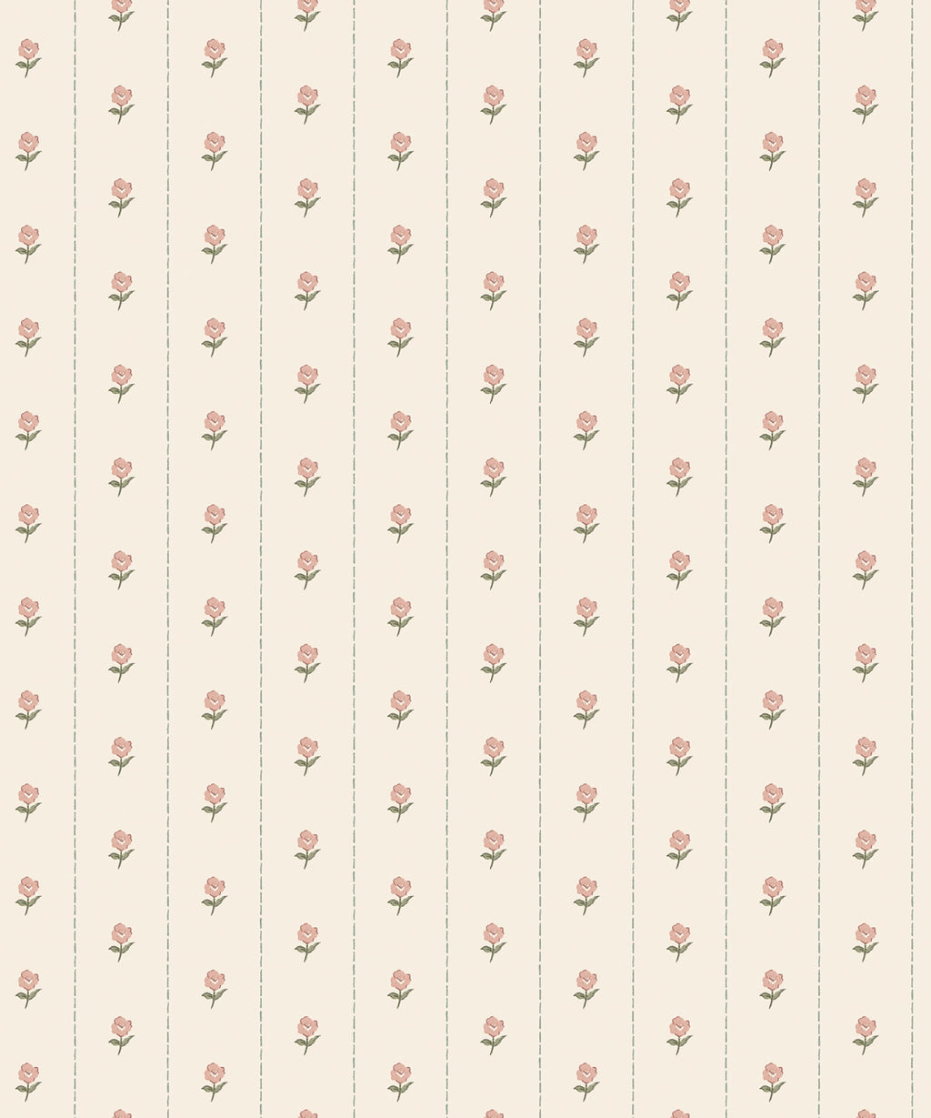 Jane Wallpaper, Blush
