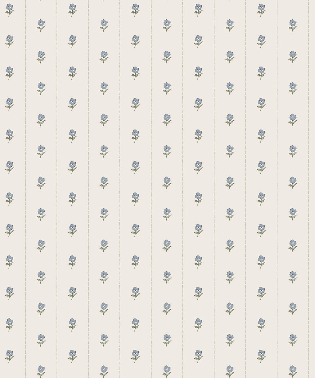 Jane Wallpaper, Cornflower