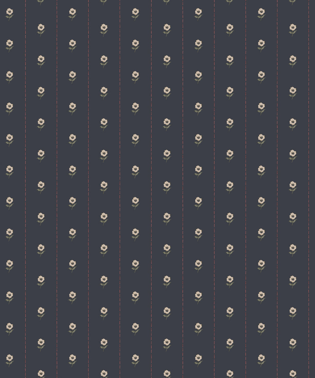 Jane Wallpaper, Indigo
