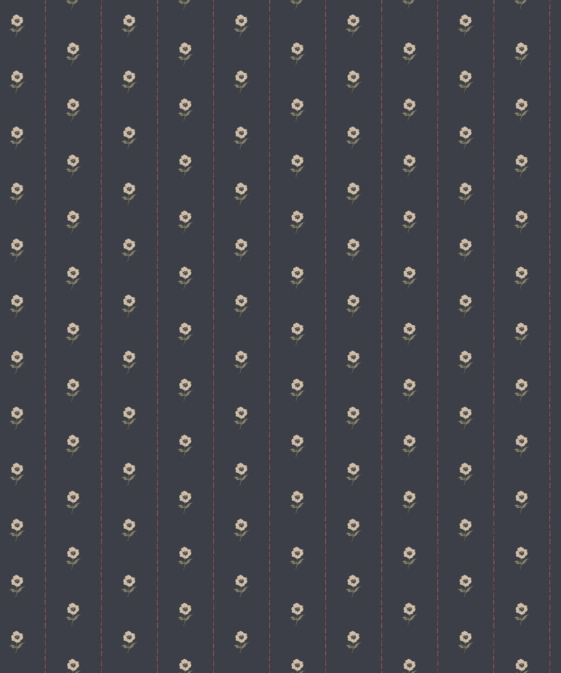 Jane Wallpaper, Indigo