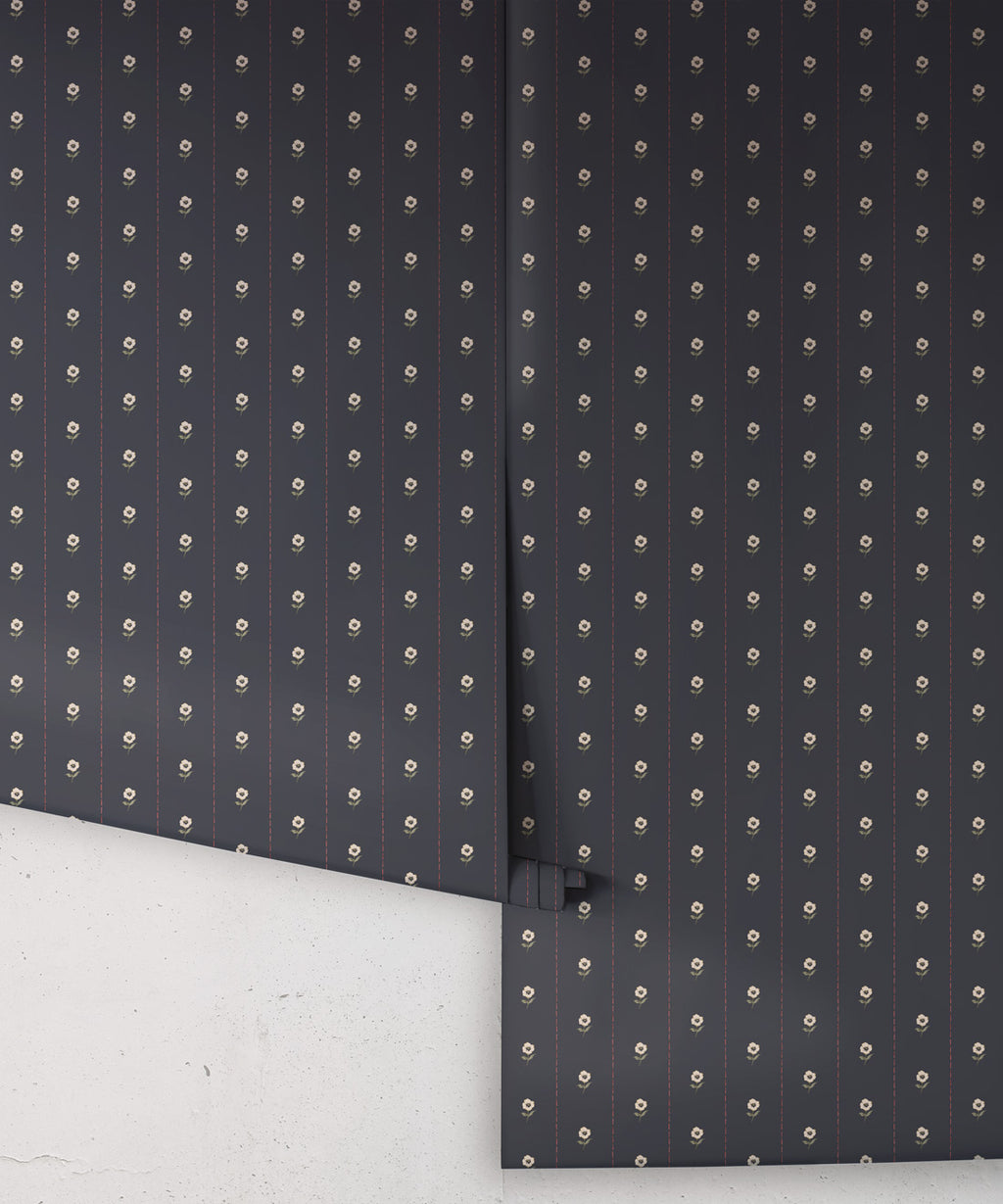 Jane Wallpaper, Indigo