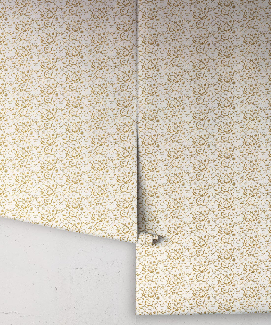 Lark Wallpaper, Ochre