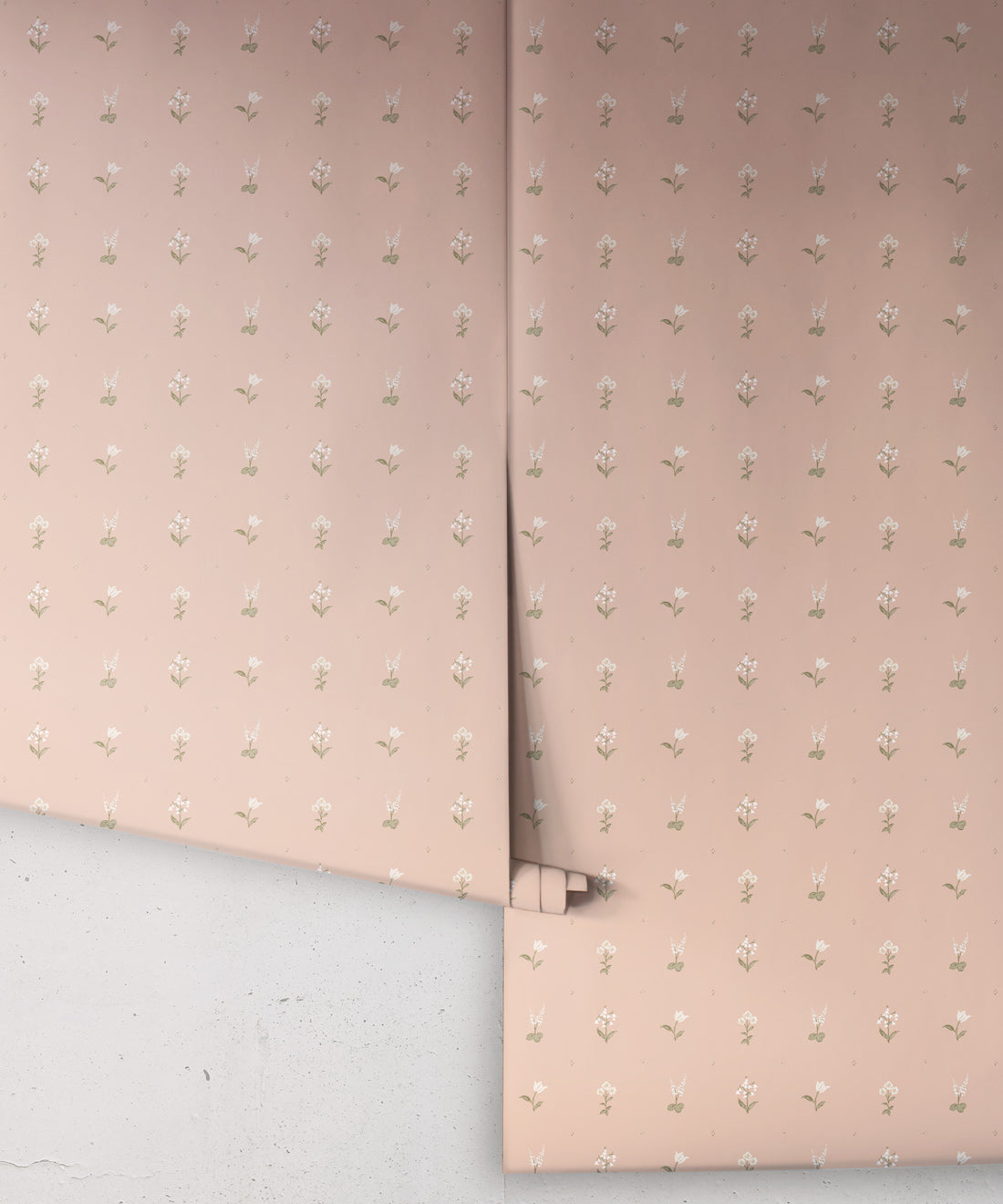 Mable Wallpaper, Blush