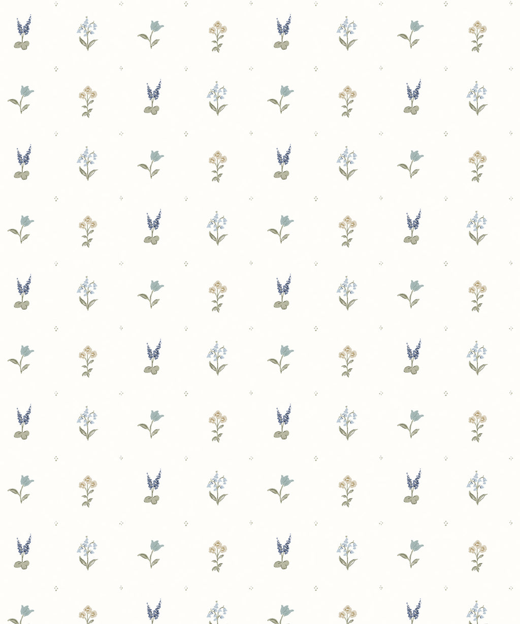 Mable Wallpaper, Periwinkle