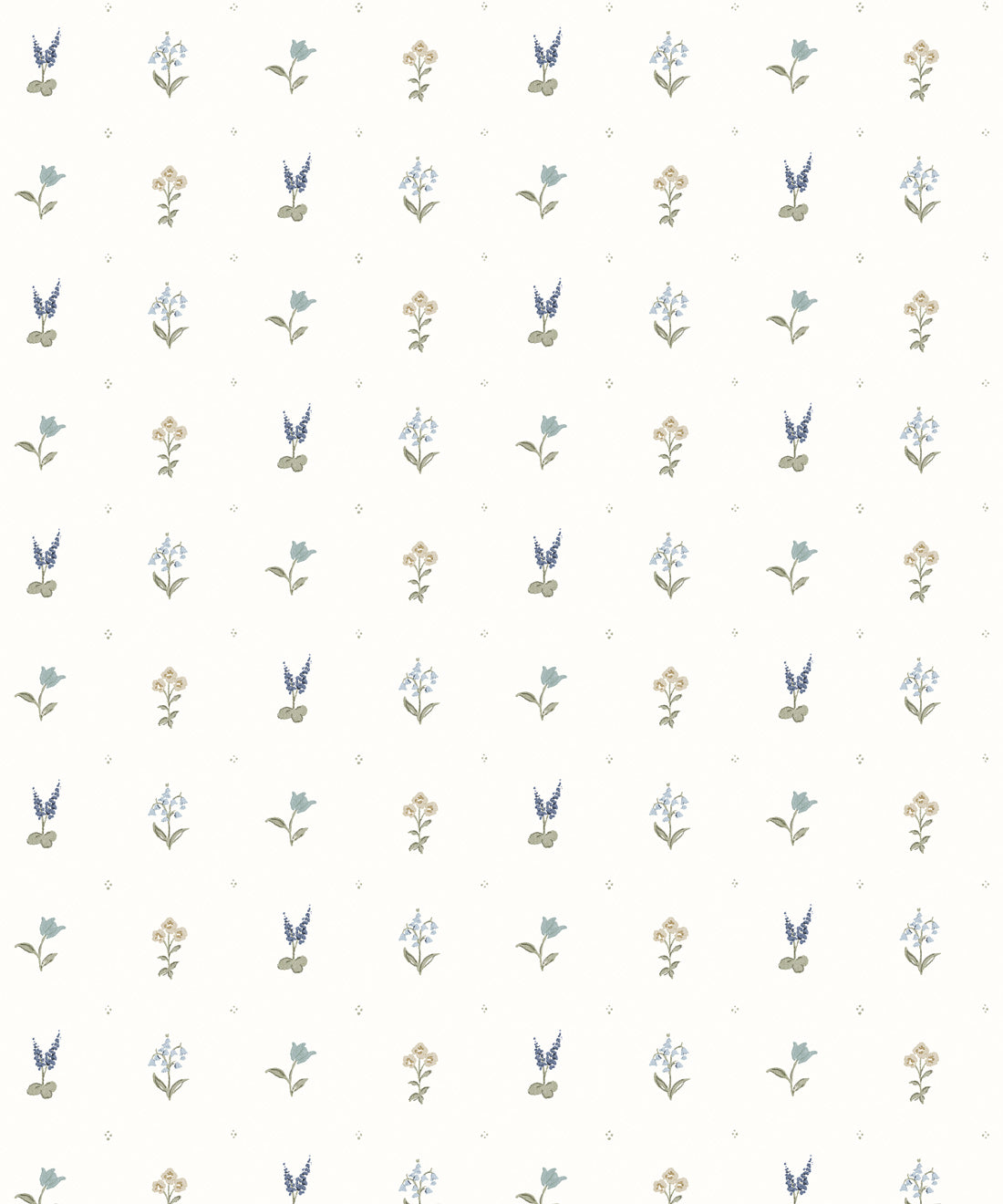 Mable Wallpaper, Periwinkle