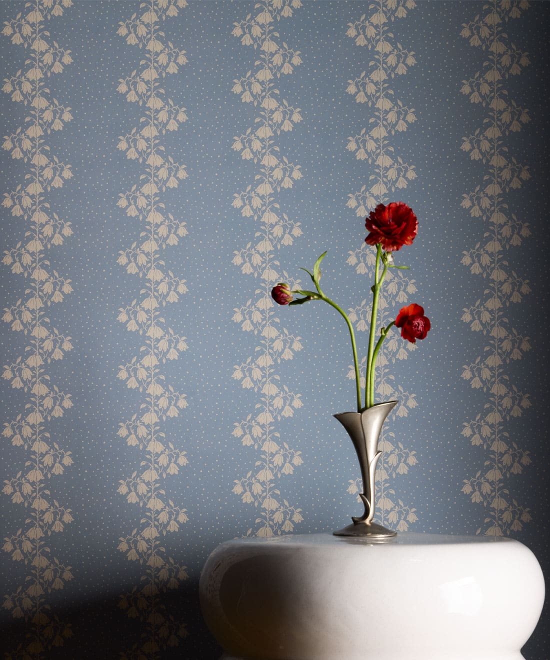 Pearl Wallpaper, Periwinkle