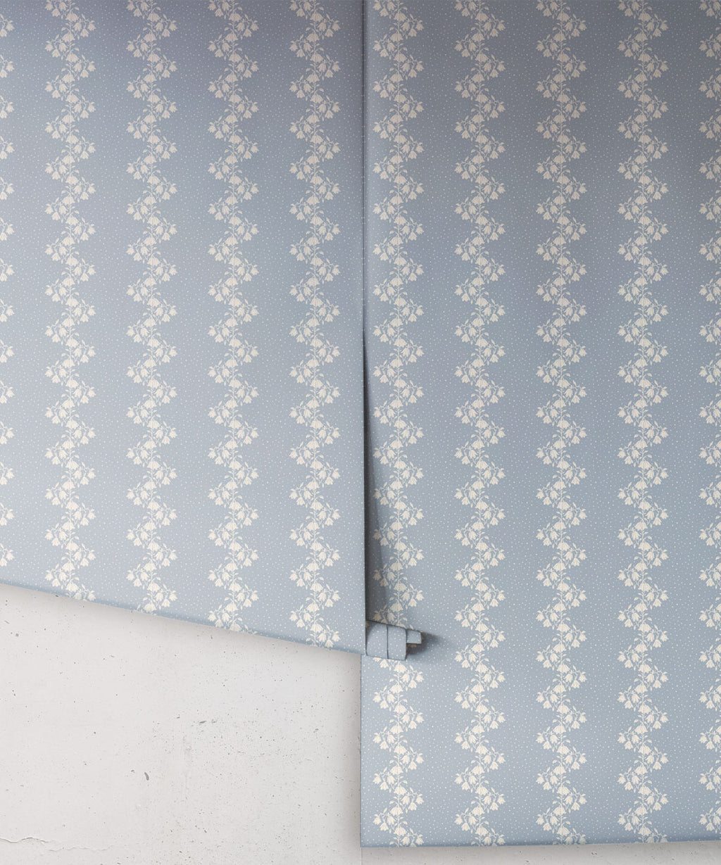 Pearl Wallpaper, Periwinkle