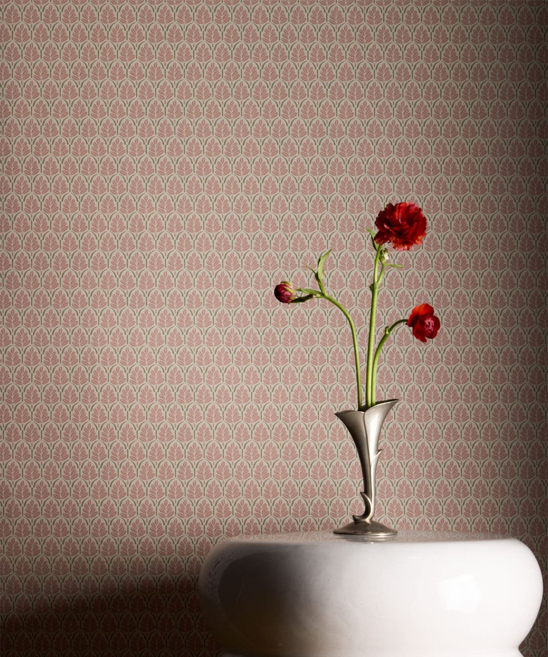 Sprig Wallpaper, Blush