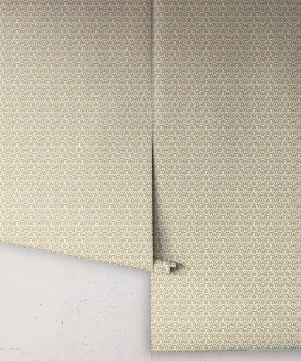 Sprig Wallpaper, Ochre