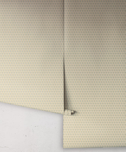 Sprig Wallpaper, Ochre