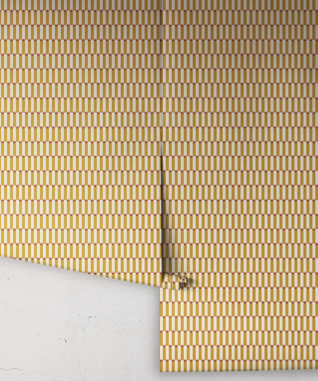 Axis Wallpaper, Gold