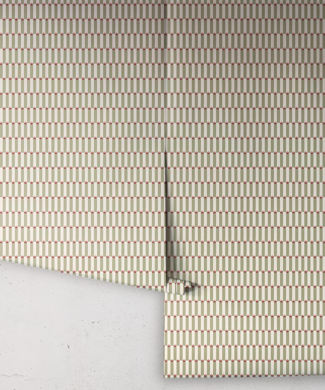 Axis Wallpaper, Sage