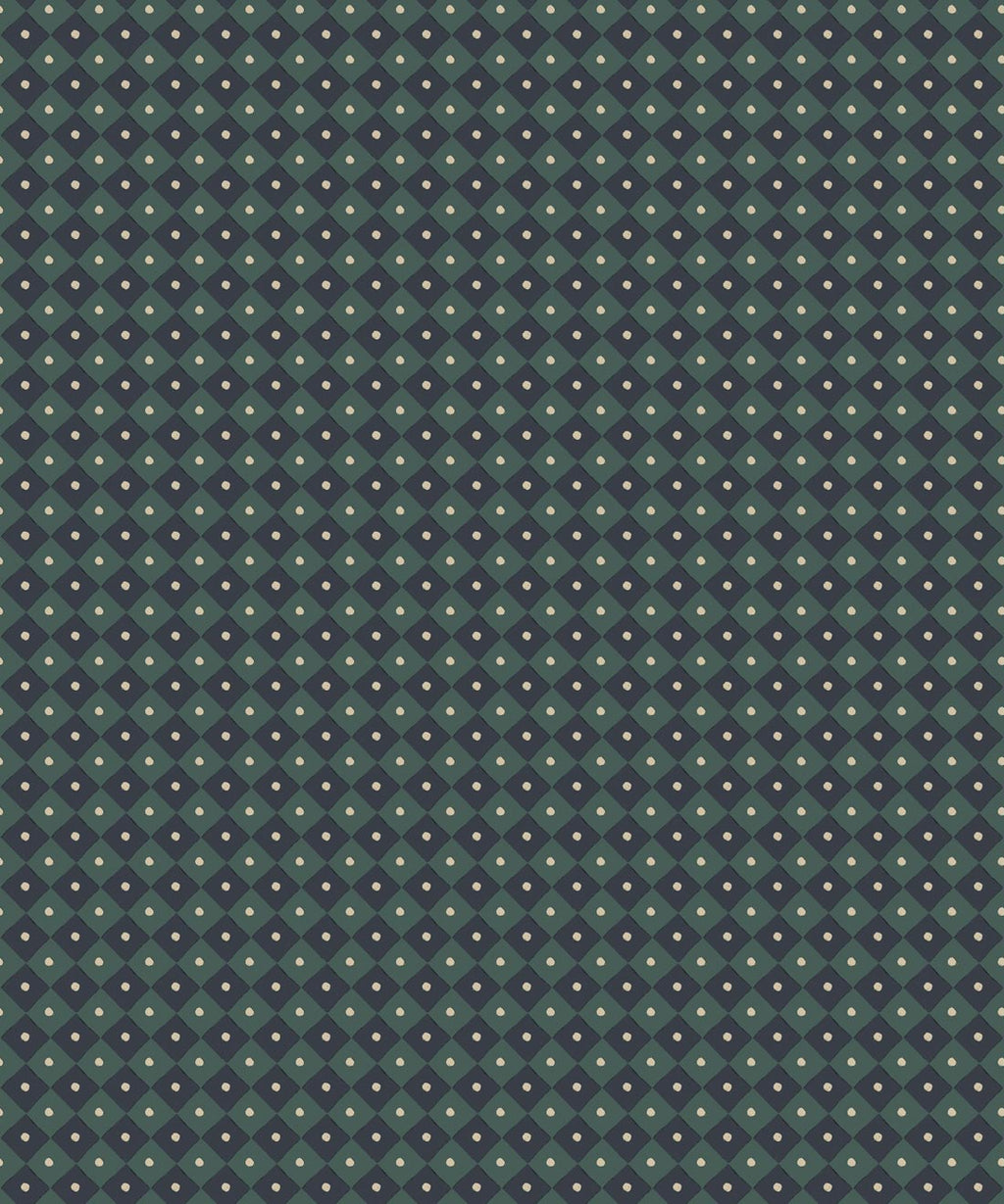 Checkerboard Wallpaper, Indigo